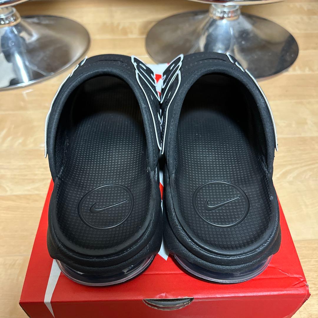 靴 NIKE Air More Uptempo Slide \"Black\"