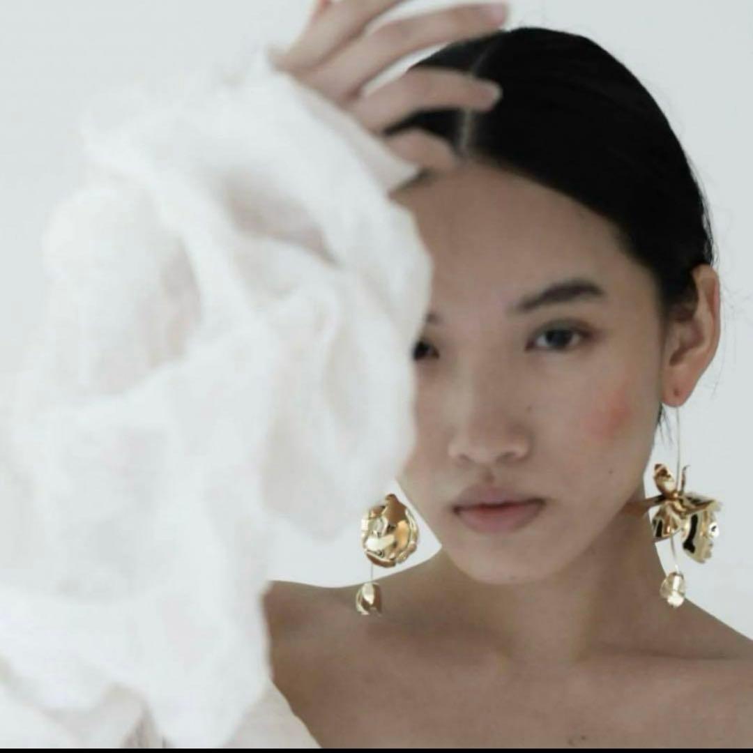 A.B.ELLIE MAGNOLIA STEM DROP ピアス