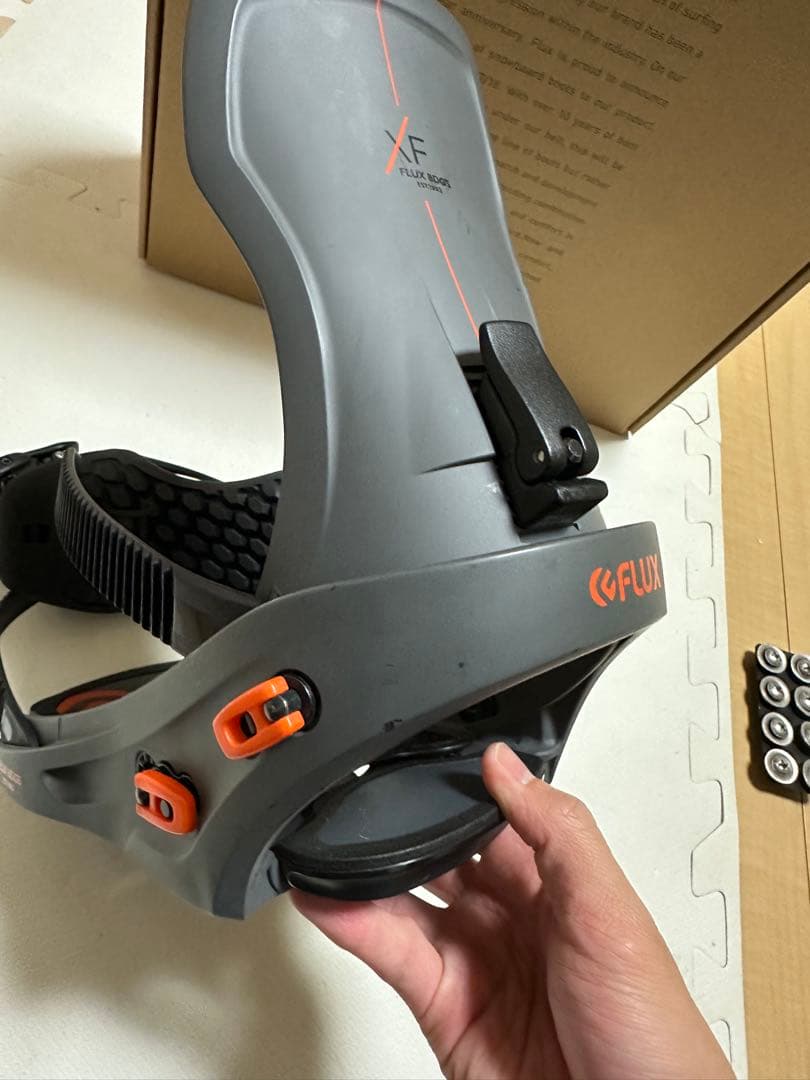 FLUX XF ビンディング ダークグレー　dark gray S サイズ
