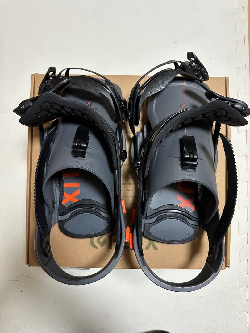 FLUX XF ビンディング ダークグレー　dark gray S サイズ