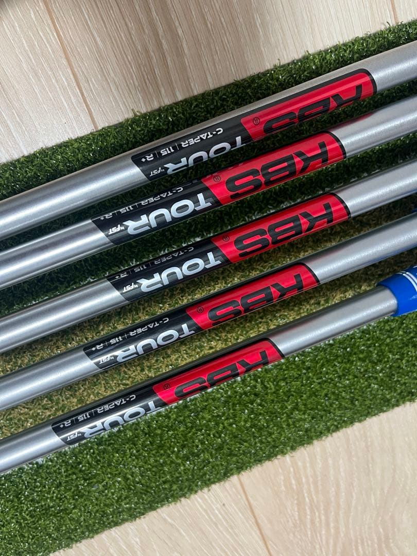 美品週末特価　ピン ブループリントS アイアン 5本セットKBS c-taper