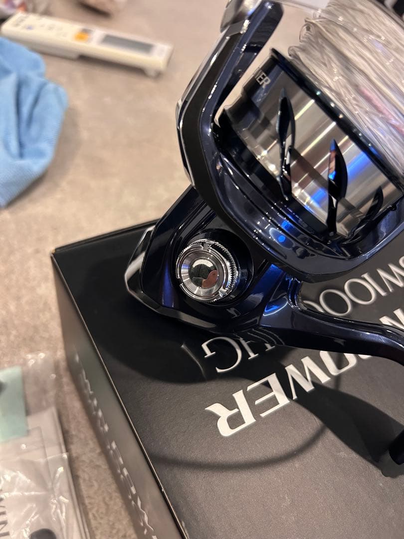 21ツインパワーsw10000HG 美品　pe６号付き　早い者勝ち