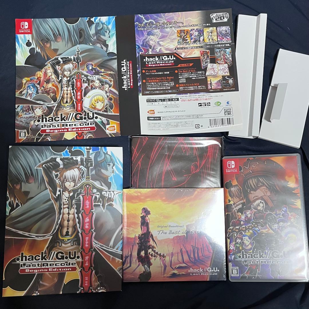 Nintendo Switch .hack//G.U. Last Recode Begins Edition