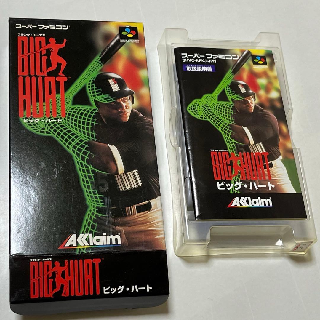 スーパーファミコン【ビッグ・ハート フランク・トーマス】 BIG HURT