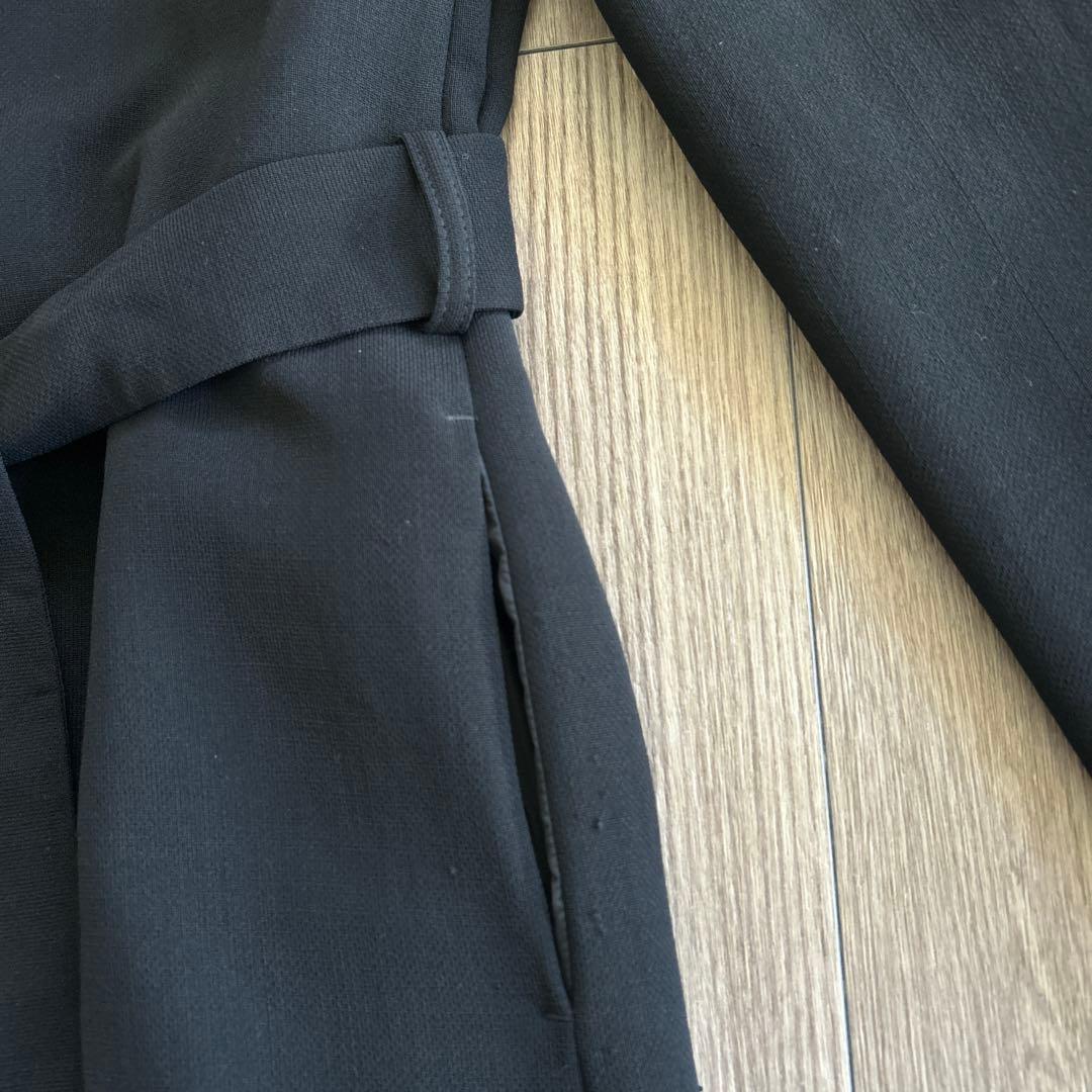 S Max Mara エスマックスマーラ　コート　黒　Sサイズ　イタリア製