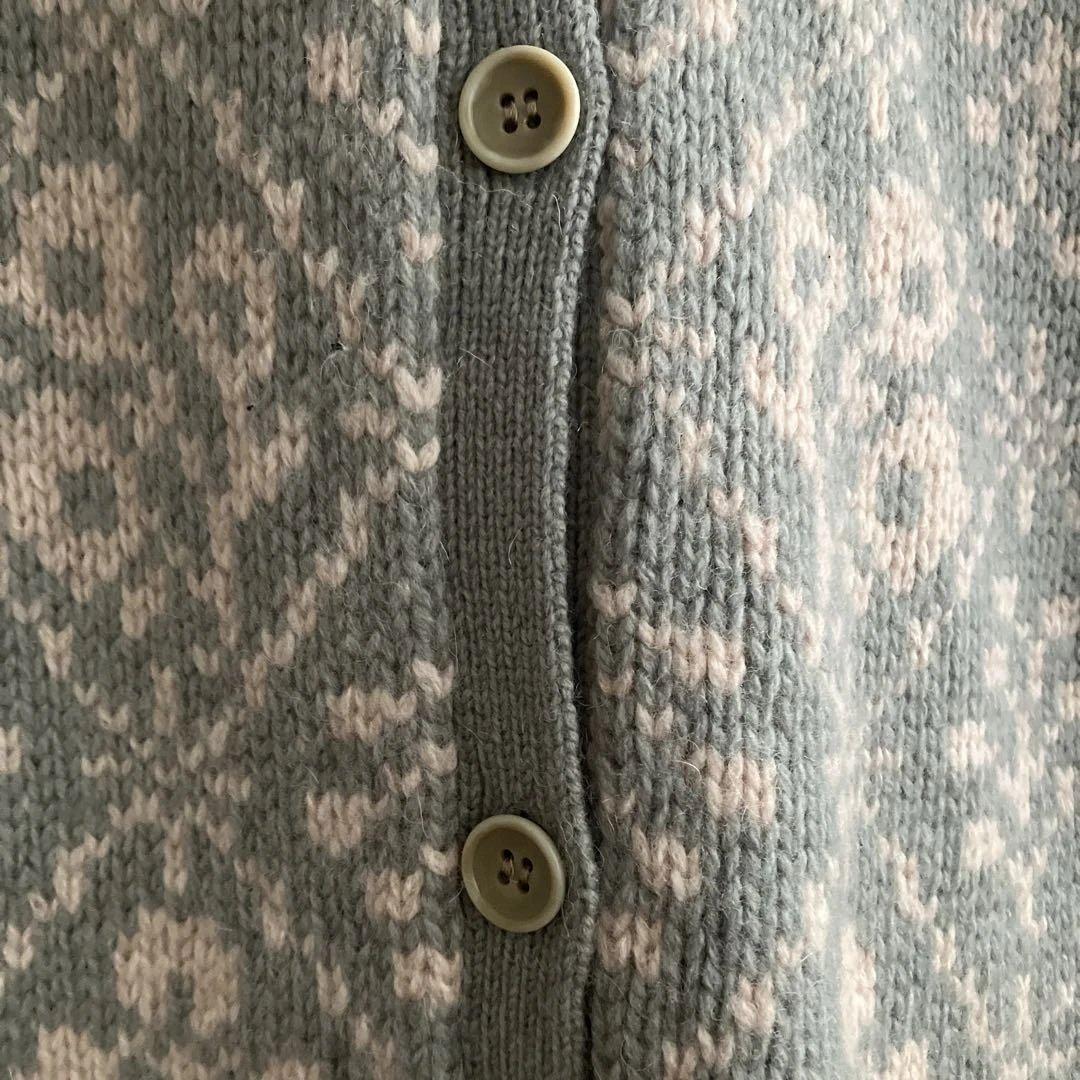 ツハル モチーフ柄 ジャカード ニット コート 新品未使用