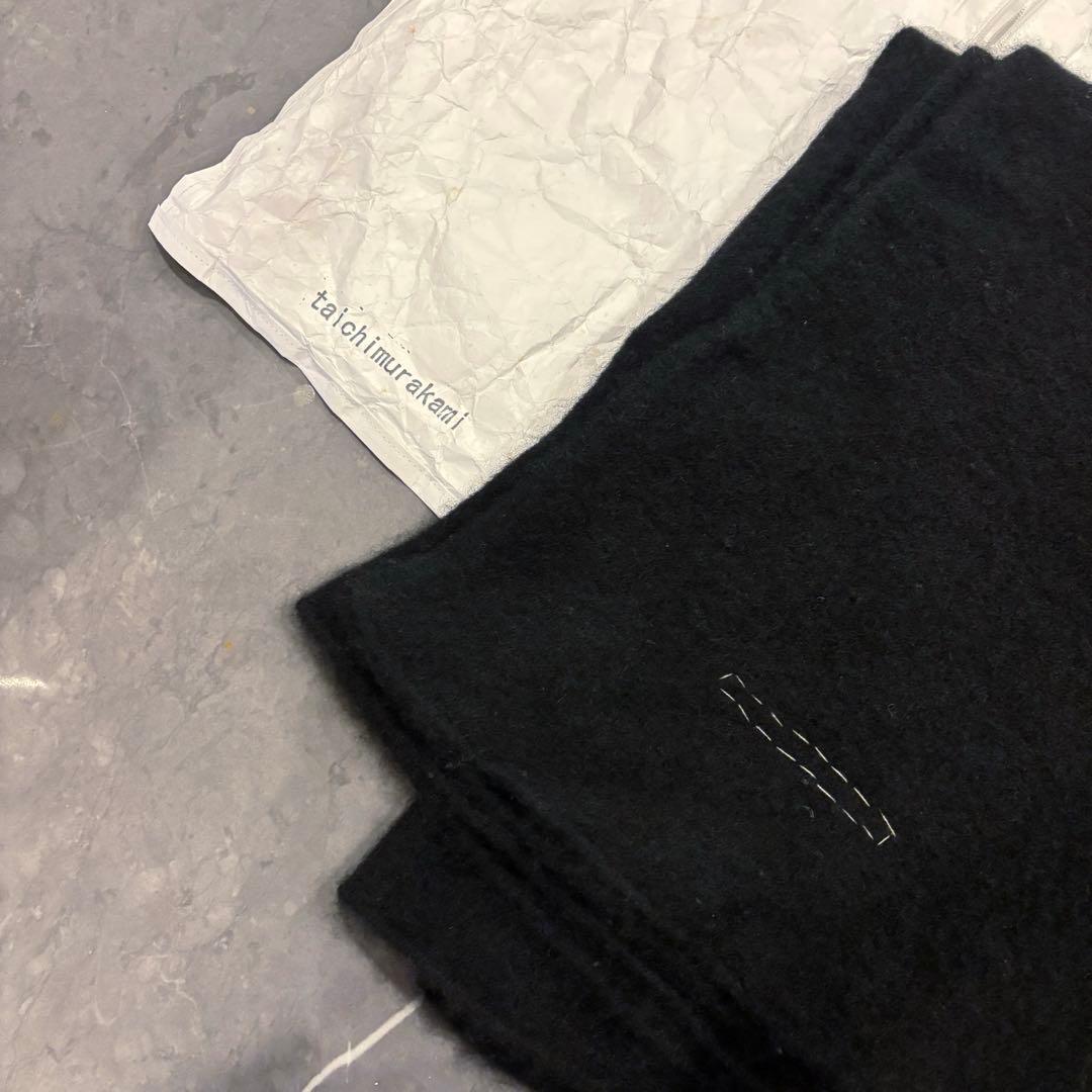 【美品】taichimurakami カシミアマフラー　タイチムラカミ