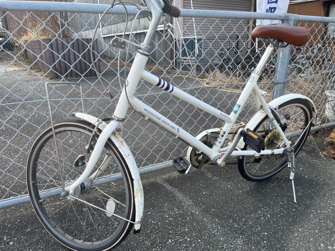 未整備　BRIDGESTONE MARKROSA 20インチ　ミニベロ　7S