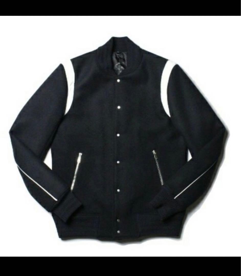 断捨離　WJK スタジャン varsity jacket ラムレザー