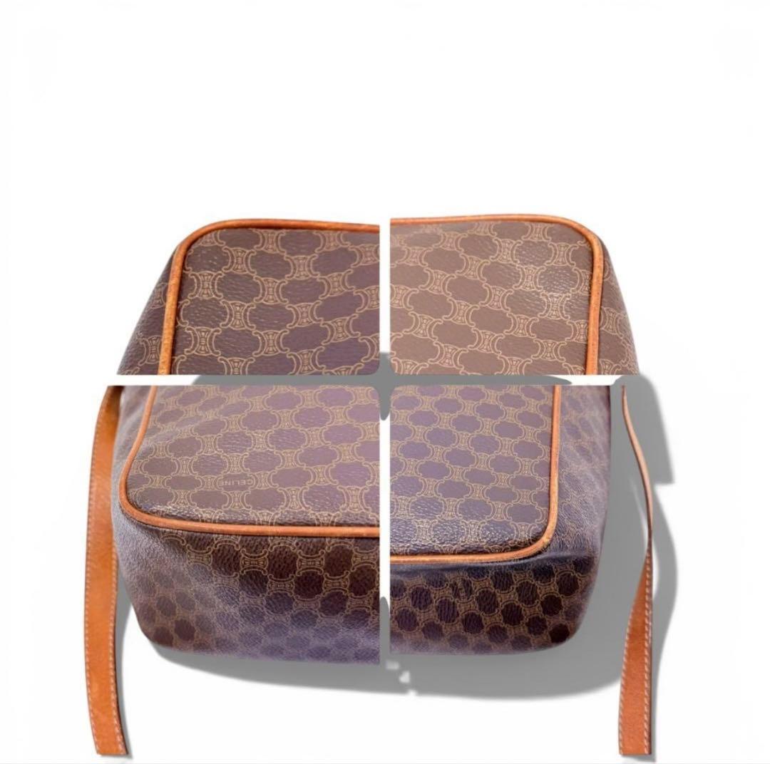 CELINE ショルダーバッグ サコッシュ ブラウン 肩掛けカバン レディース