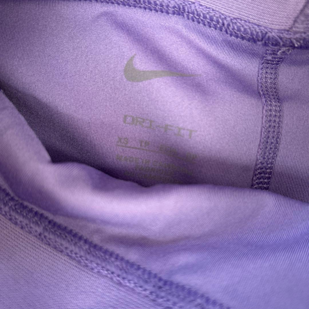Nike 紫 プリーツスカートTシャツセット　テニスウェア