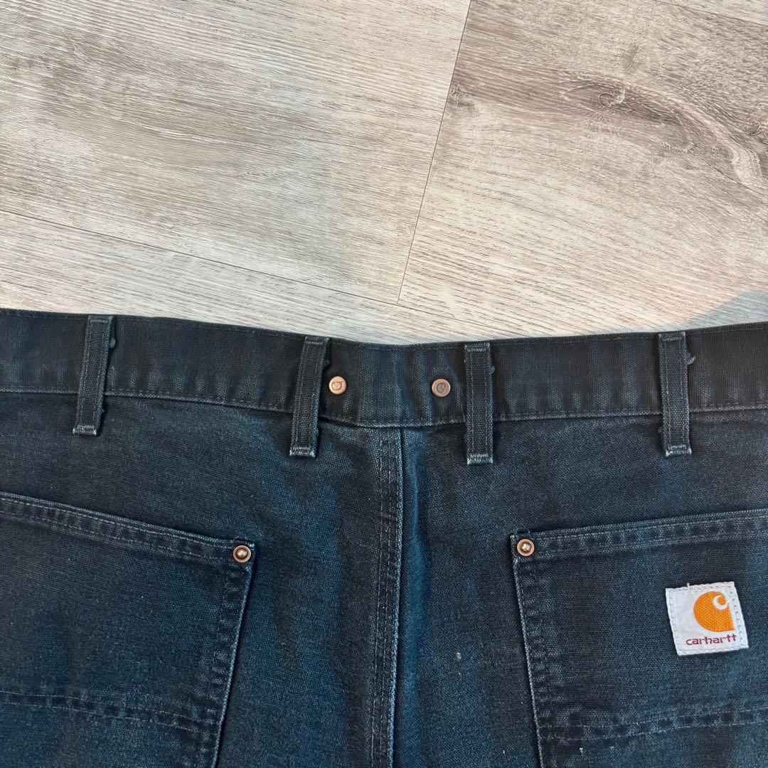 0*0様 【希少】カーハート ダブルニー ユーロ規格　布タブ 黒 #562