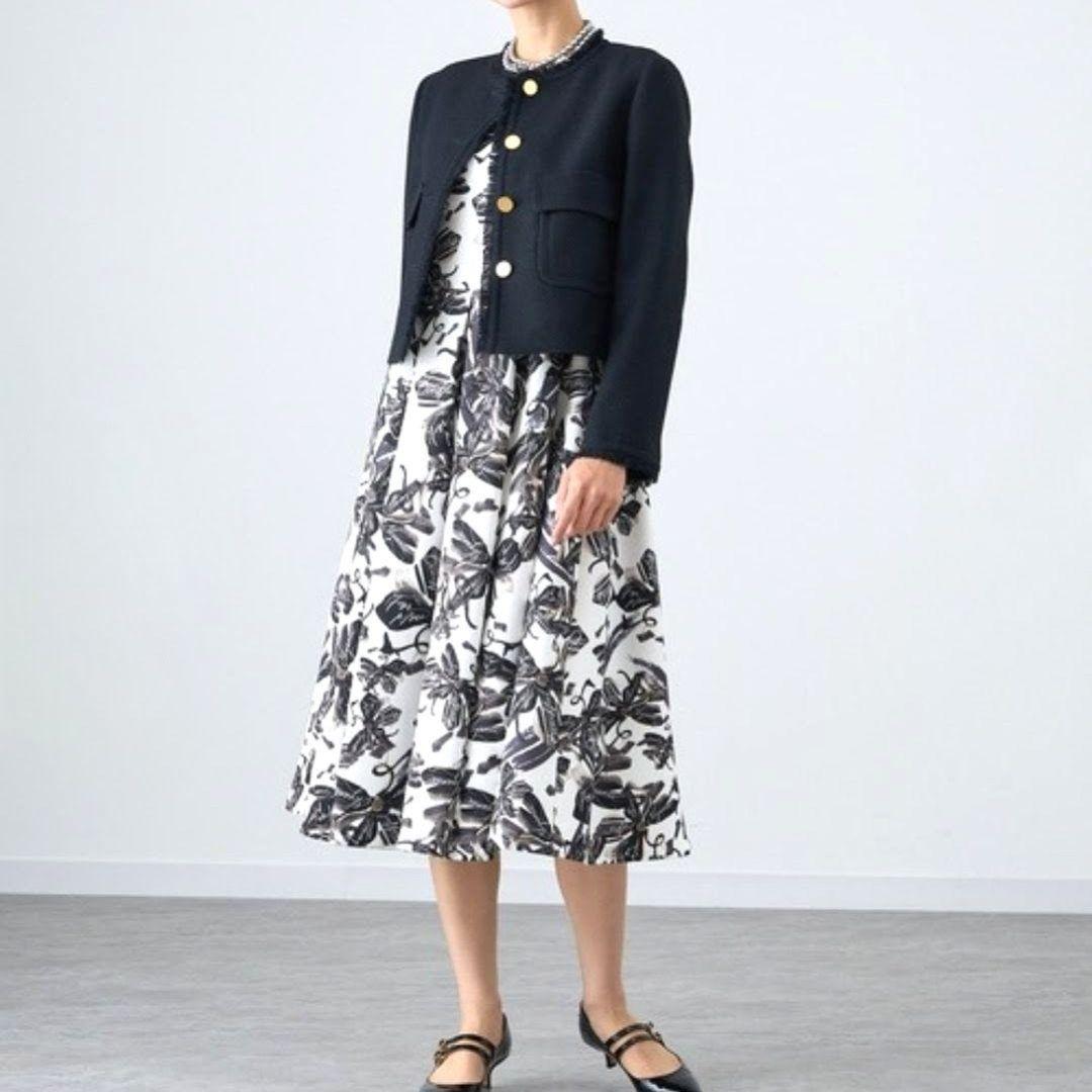 セエラです！新品 タグ付き ANAYI 23AW アートフラワープリント