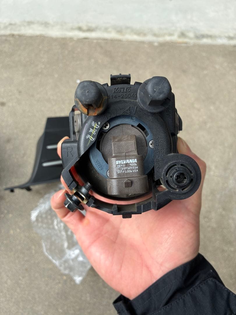 WRX STI GRB 前期　フォグランプ フォグカバー　セット