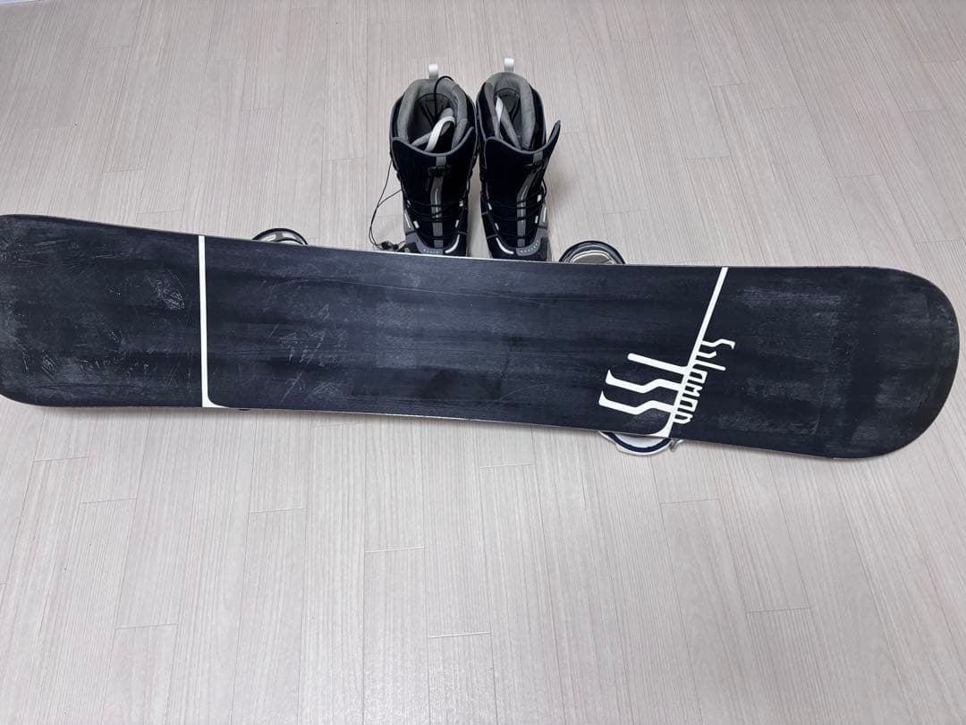 SALOMON スノーボード バインディング ブーツセット　155cm