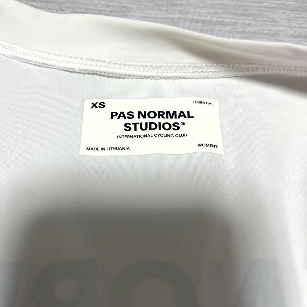 PAS NORMAL STUDIOS サイクルジャージ ホワイト　XS