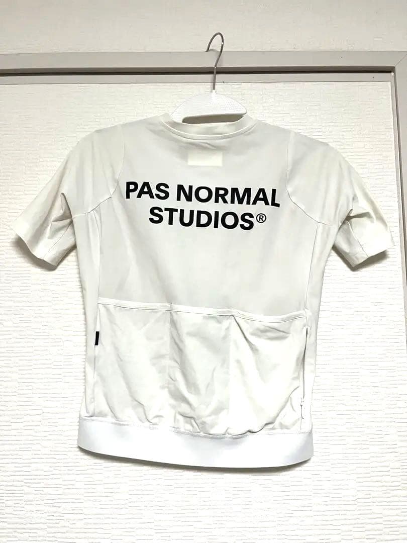 PAS NORMAL STUDIOS サイクルジャージ ホワイト　XS