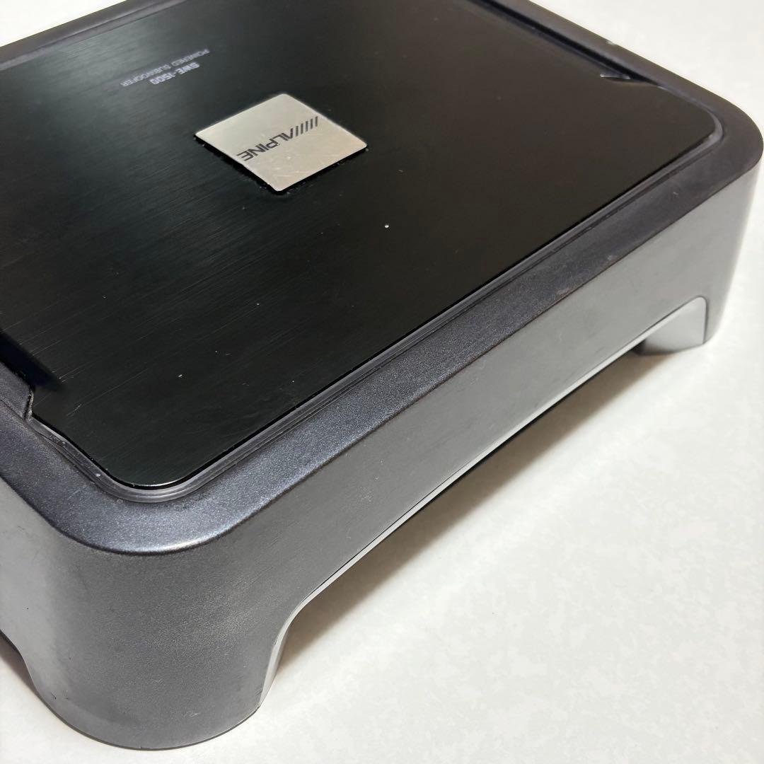 ALPINEパワードサブウーファー SWE-1500