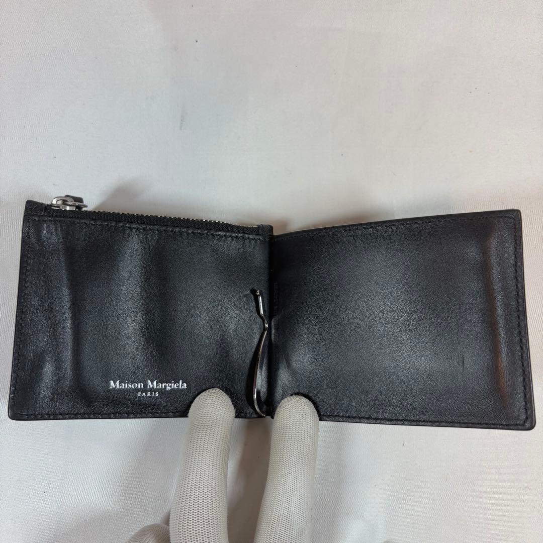 ✨美品✨メゾンマルジェラ　ケース　マネークリップ　カードケース　ブラック