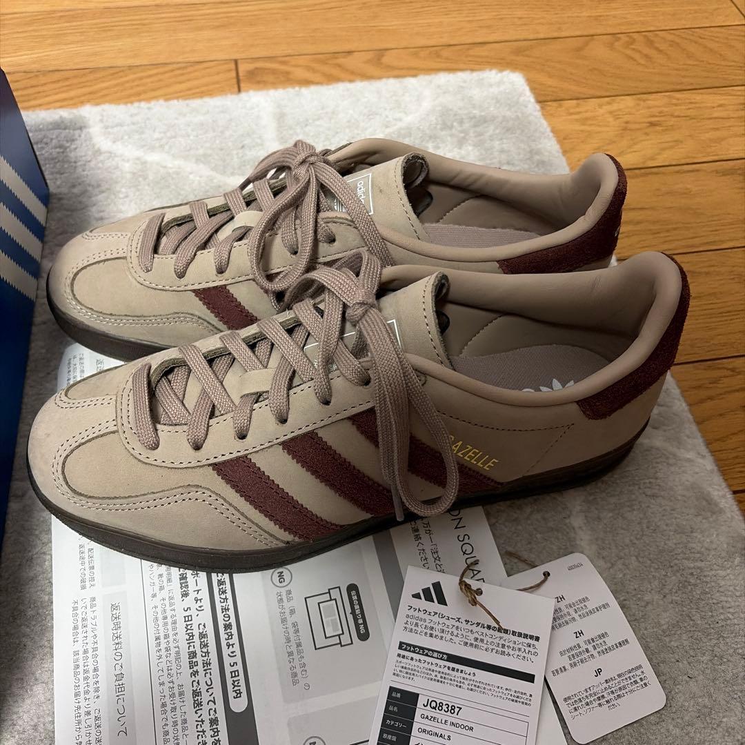 専用adidas ガゼル　ユナイテッドアローズ別注スニーカー ベージュ/ブラウン