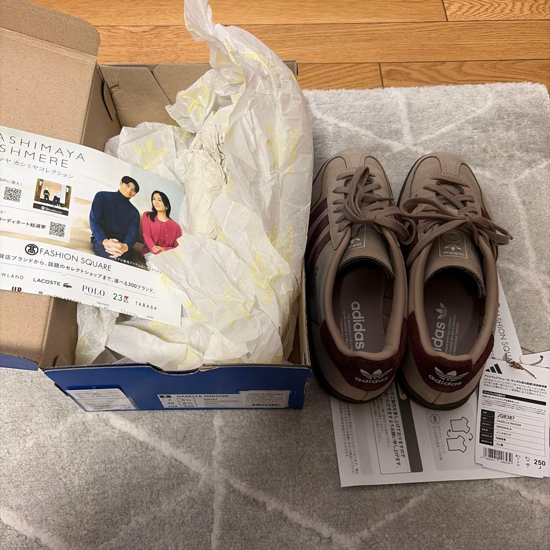 専用adidas ガゼル　ユナイテッドアローズ別注スニーカー ベージュ/ブラウン