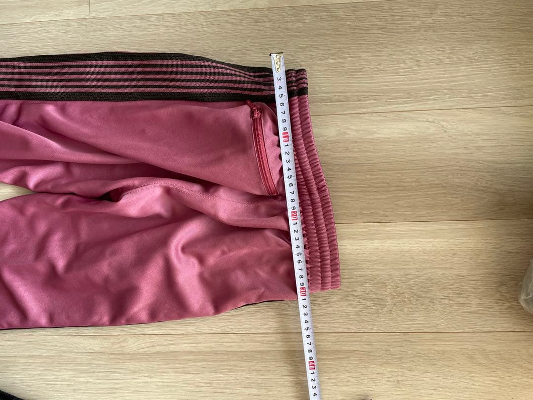 Needles トラックパンツ ブーツカット ジャージ ピンク 2 M