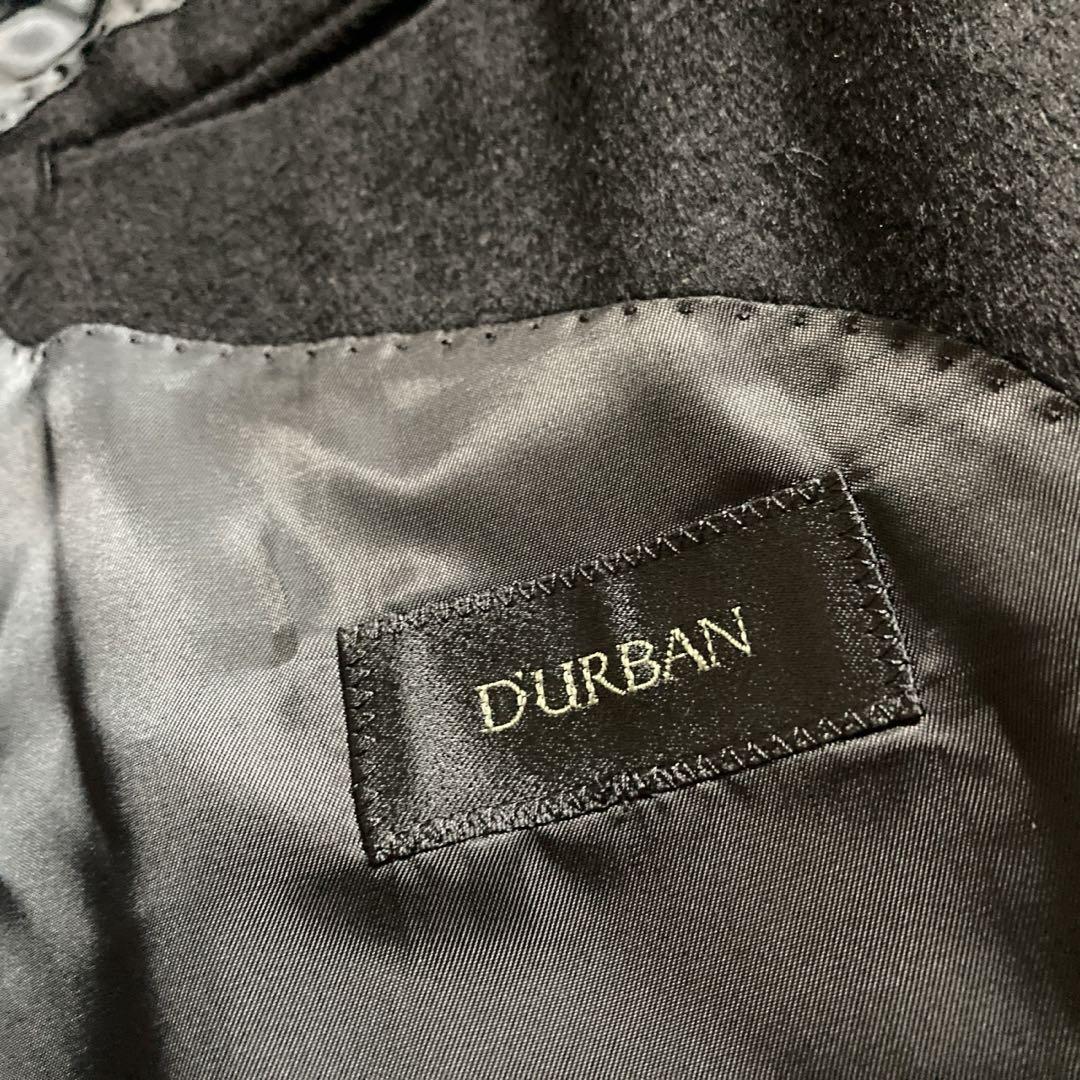 未使用 ダーバン カシミヤ100 コート フォーマルコート ビジネスコート 黒