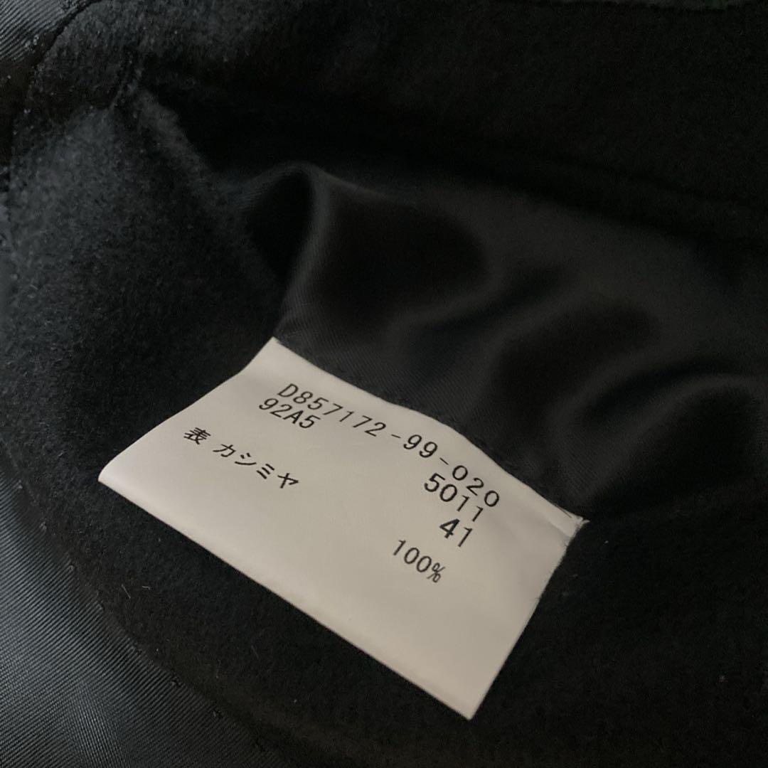 未使用 ダーバン カシミヤ100 コート フォーマルコート ビジネスコート 黒
