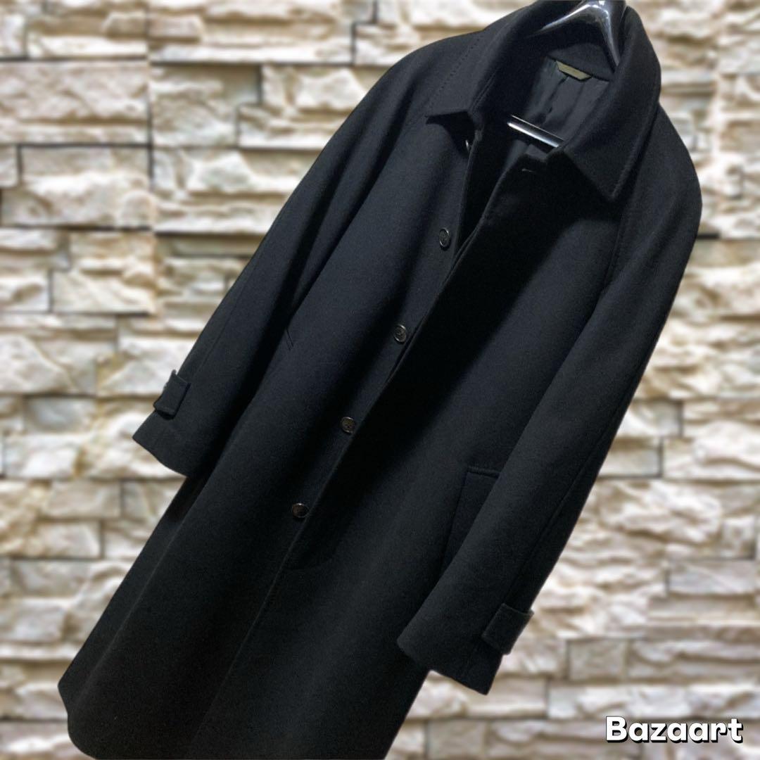 未使用 ダーバン カシミヤ100 コート フォーマルコート ビジネスコート 黒