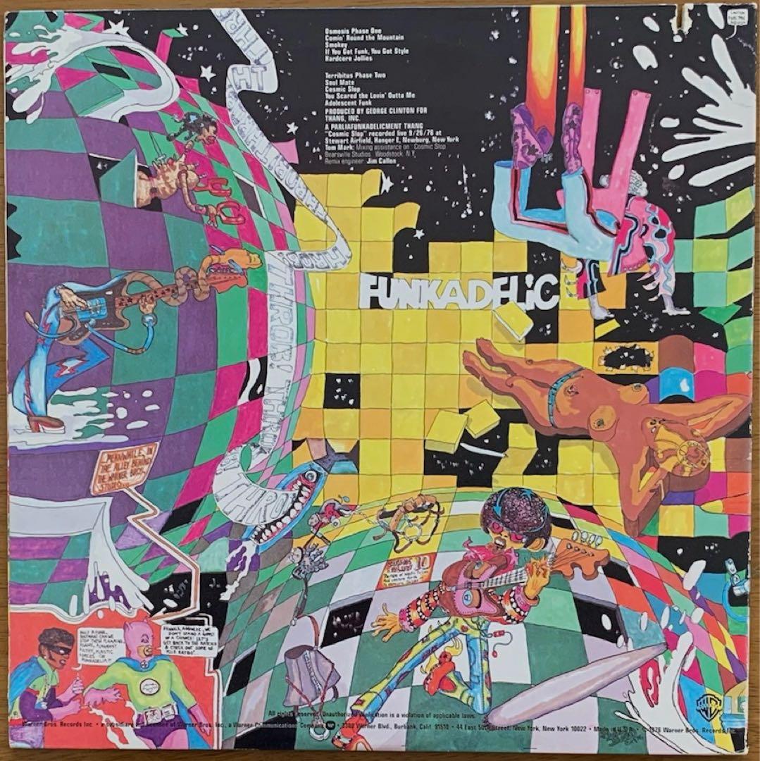 【中古LP】Funkadelic Hardcore Jollies 希少 美品