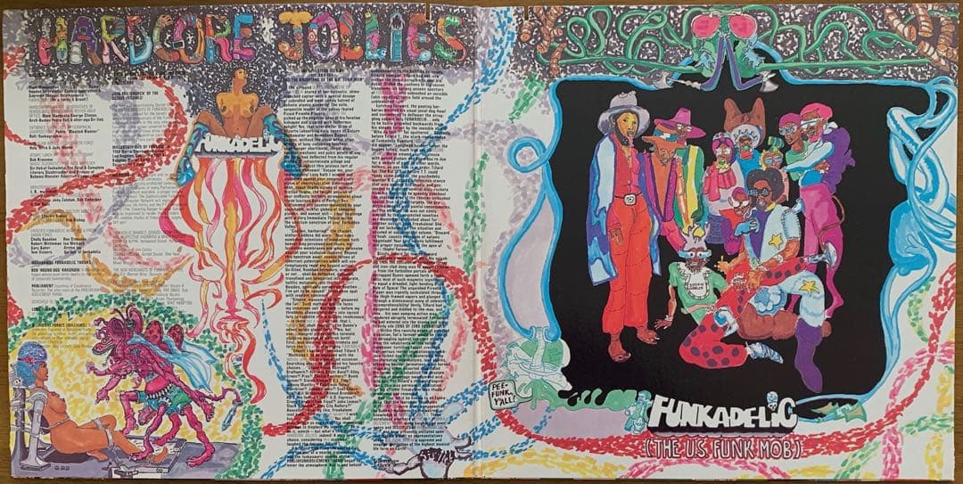 【中古LP】Funkadelic Hardcore Jollies 希少 美品