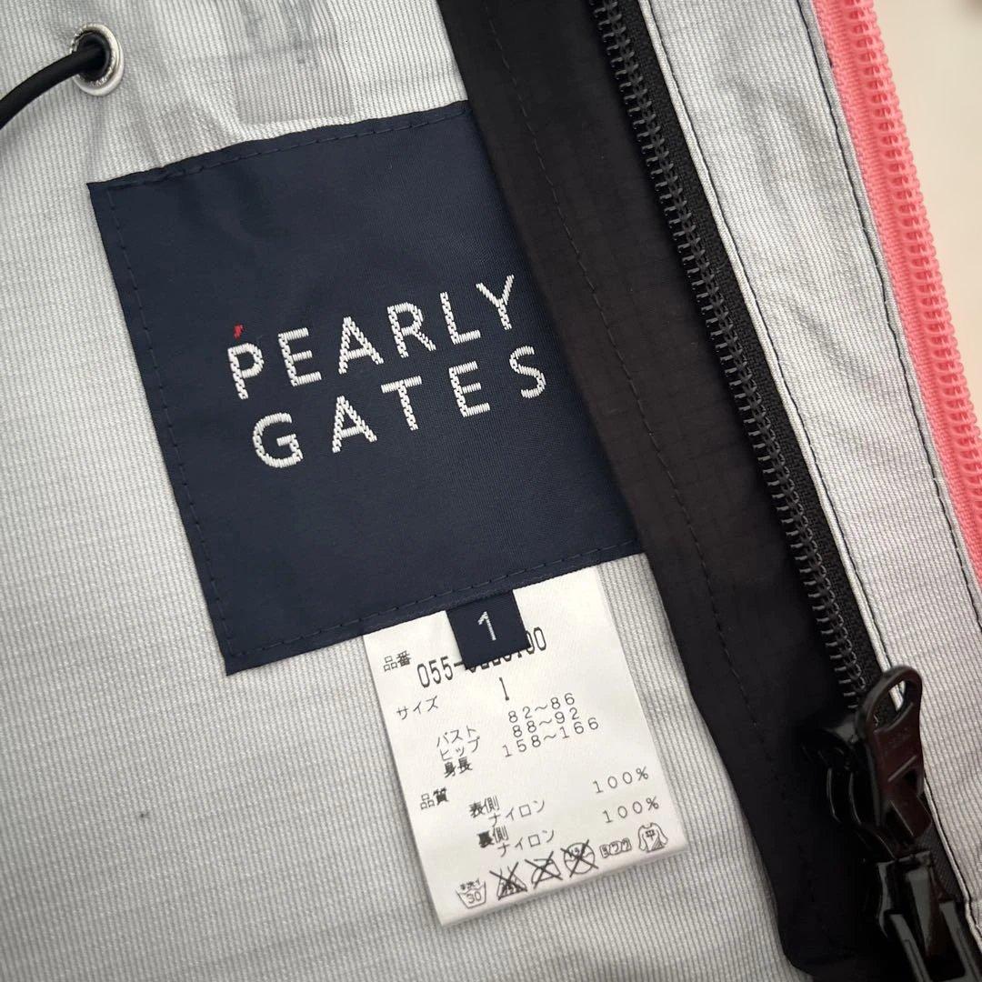 PEARLY GATES レディースジャケット ブラック/ピンク