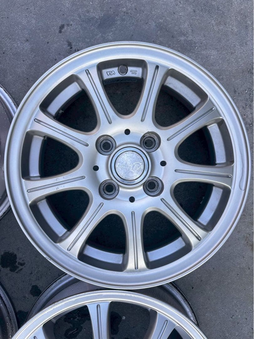 ヨコハマ LAYCEA ZY 14インチ 4.5J+45 100-4H 4本