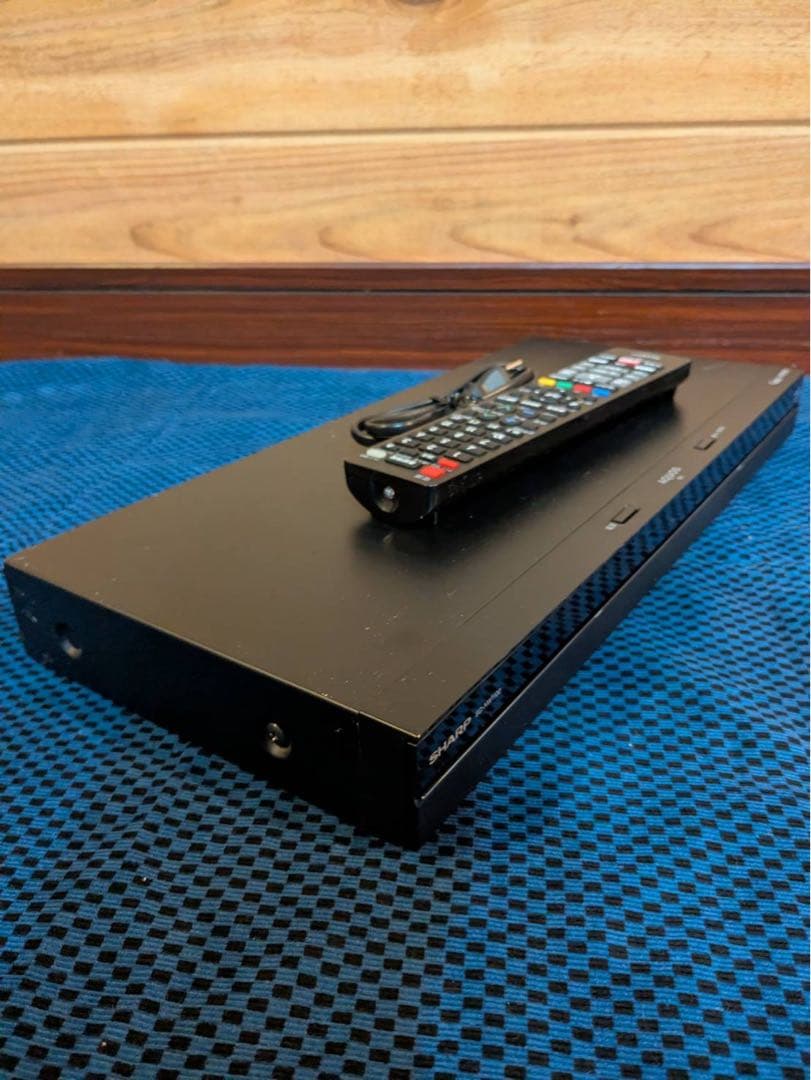 SHARP ブルーレイレコーダー 1TBリモコン付き