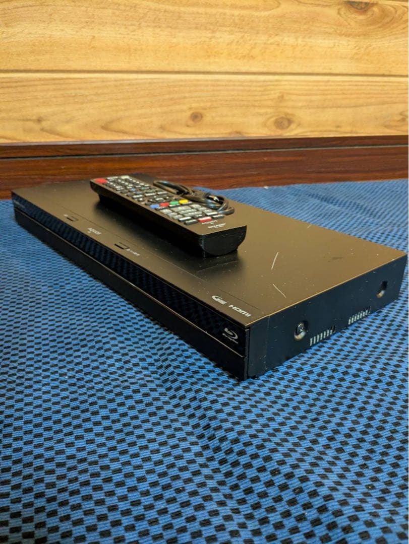 SHARP ブルーレイレコーダー 1TBリモコン付き