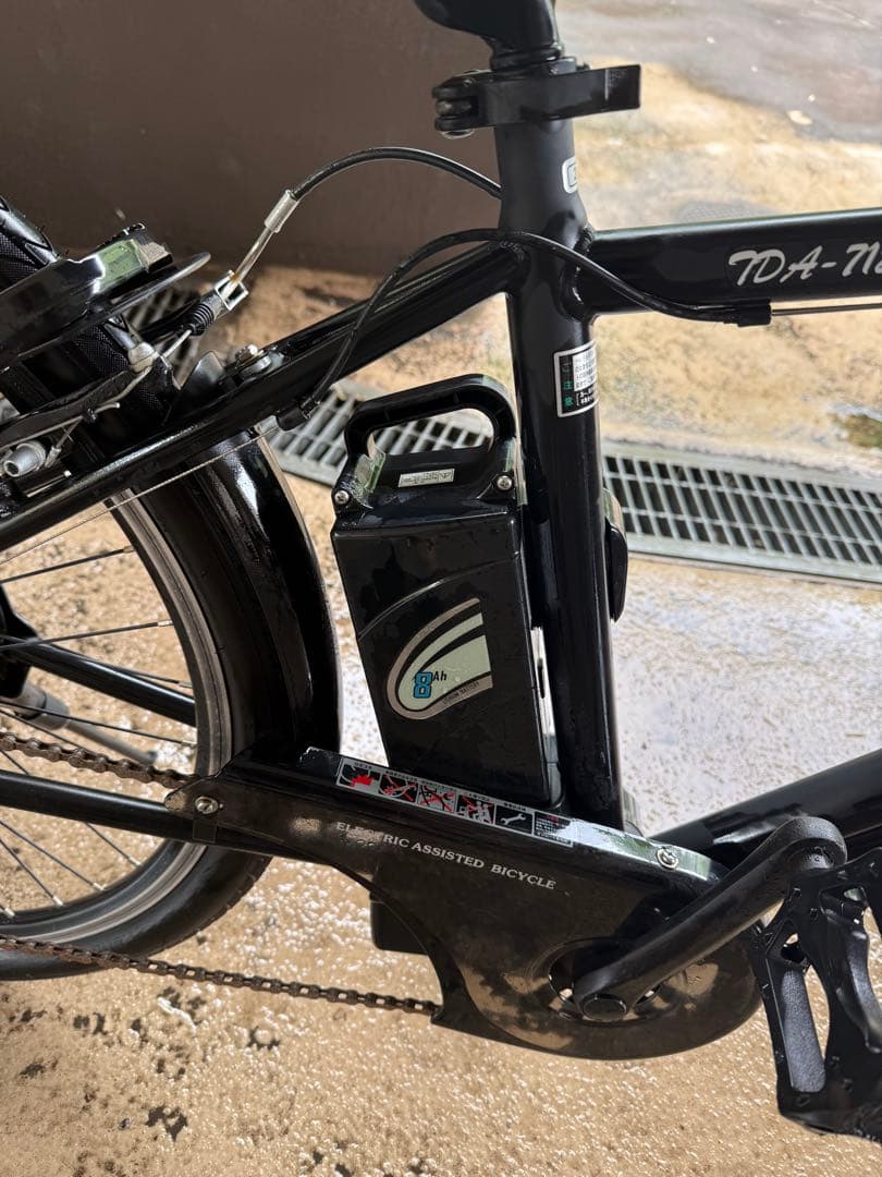 洗車しました！ペルテック　電動クロスバイク