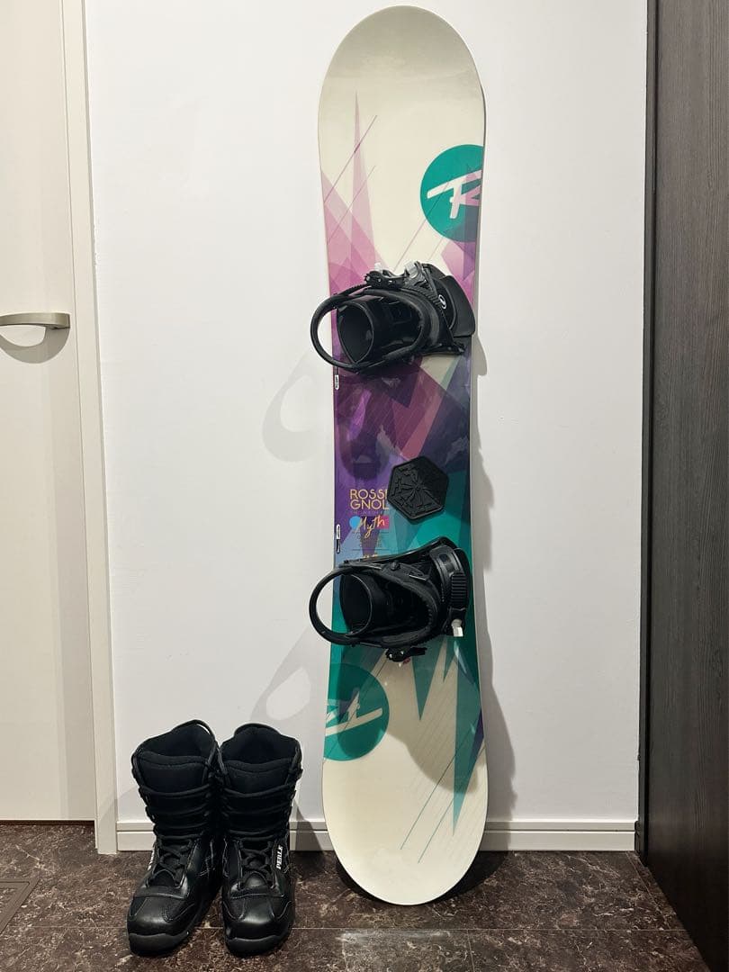 ROSSIGNOL Myth スノーボード (ビンディング・ブーツ付き3点セット