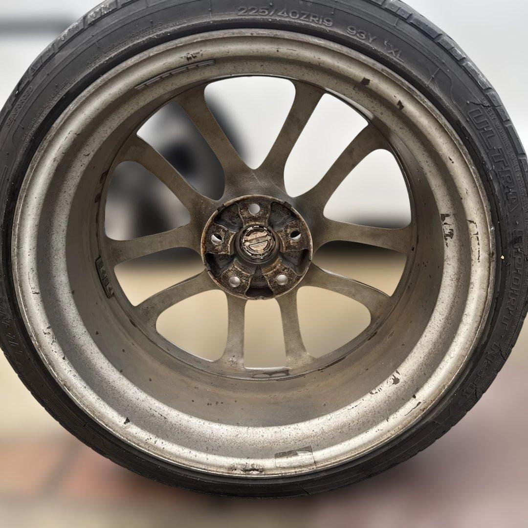 スカイラインクーペCPV35純正オプションホイール