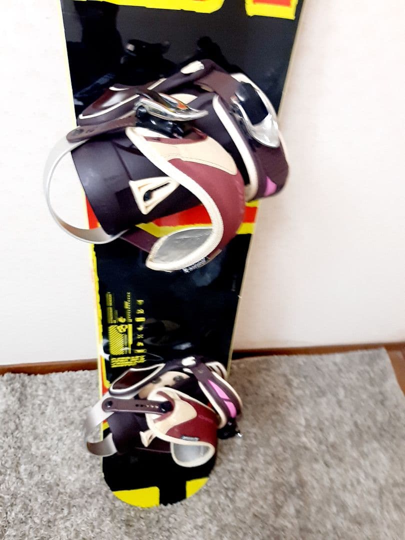 売り切り！スノーボードセット　BLACK&yellow