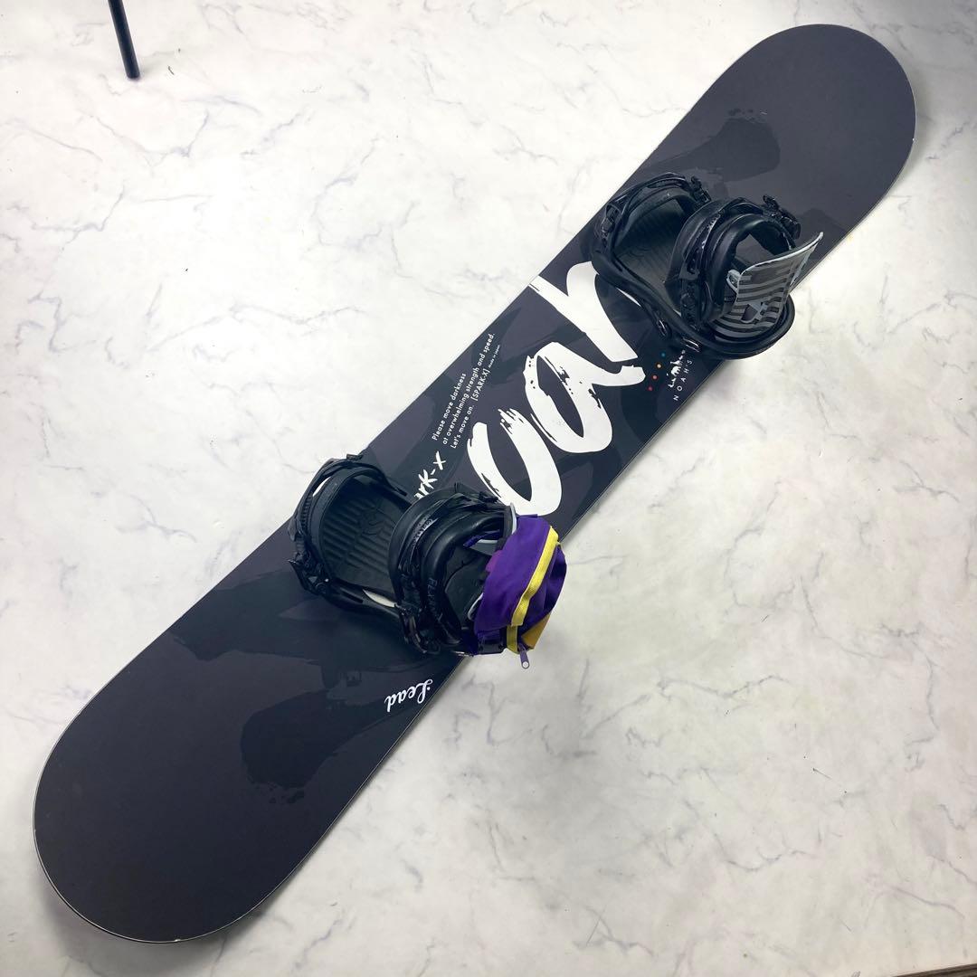 NOAH スノーボード LEAD ark-x ビンディング FLUX 143cm