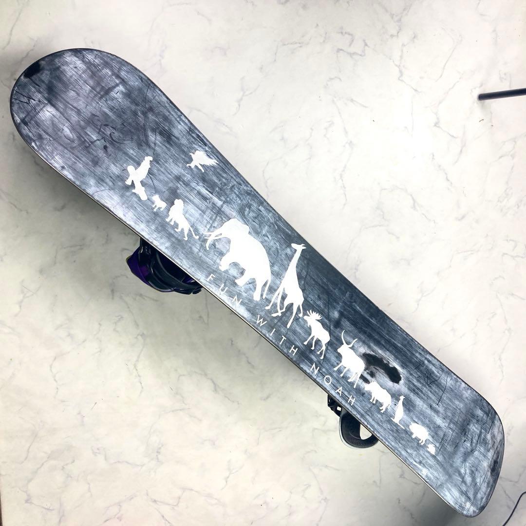 NOAH スノーボード LEAD ark-x ビンディング FLUX 143cm