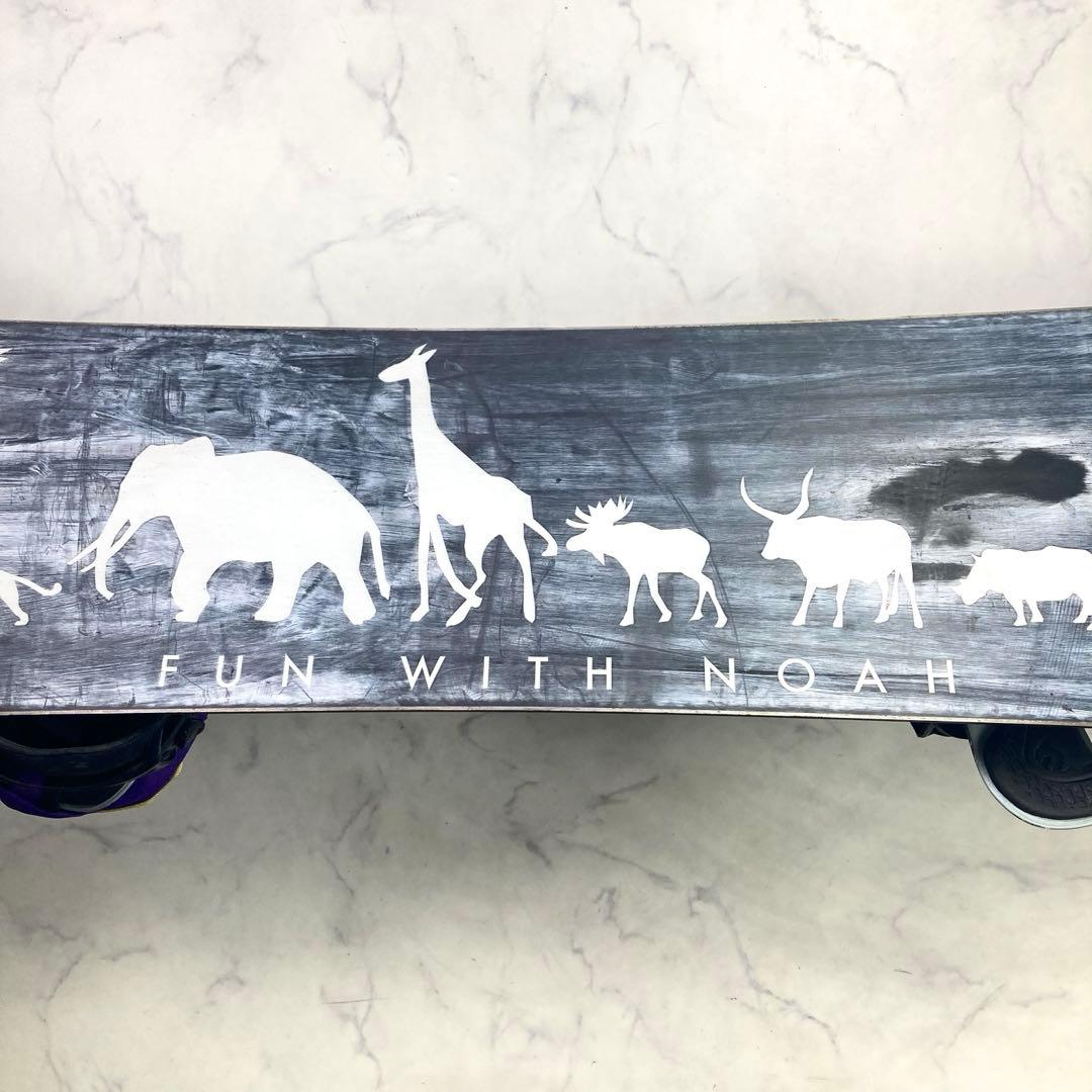 NOAH スノーボード LEAD ark-x ビンディング FLUX 143cm