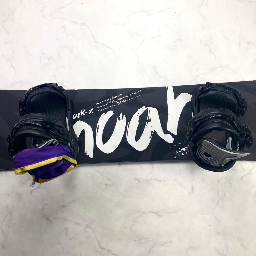 NOAH スノーボード LEAD ark-x ビンディング FLUX 143cm