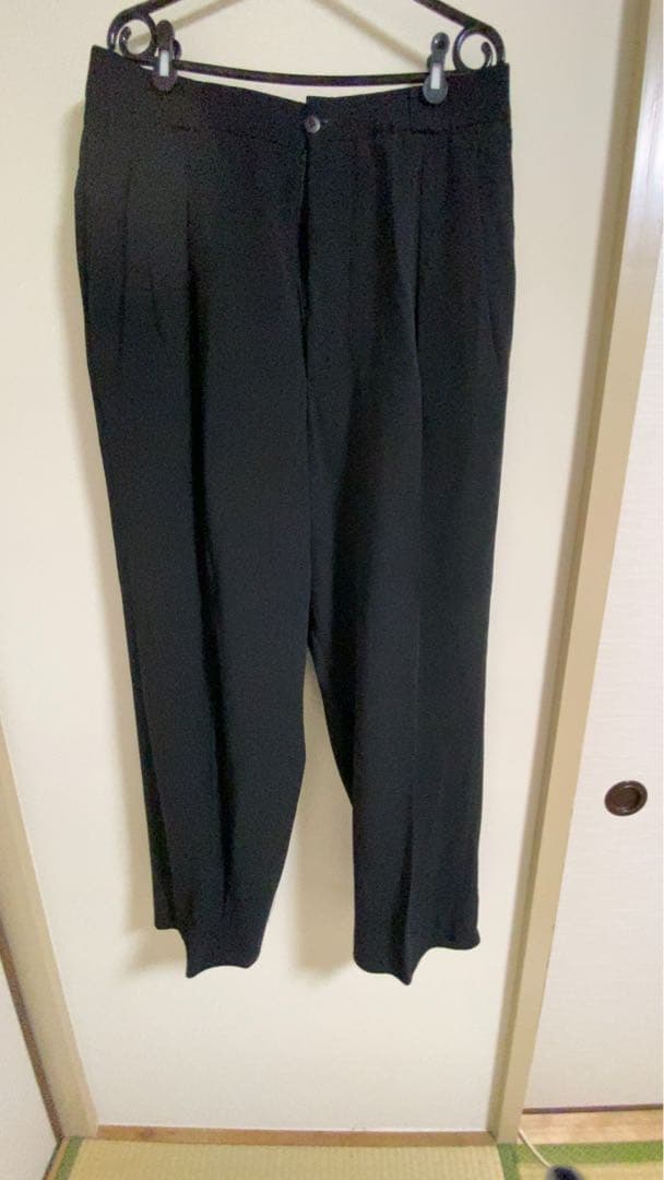 cdg　Giorgio Armani ブラック スラックス