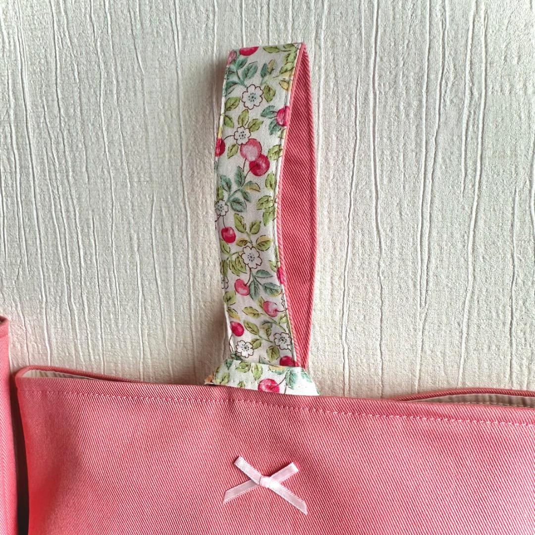 aoco様【100】 上履き入れ　上靴入れ　　入学入園　ハンドメイド　女の子