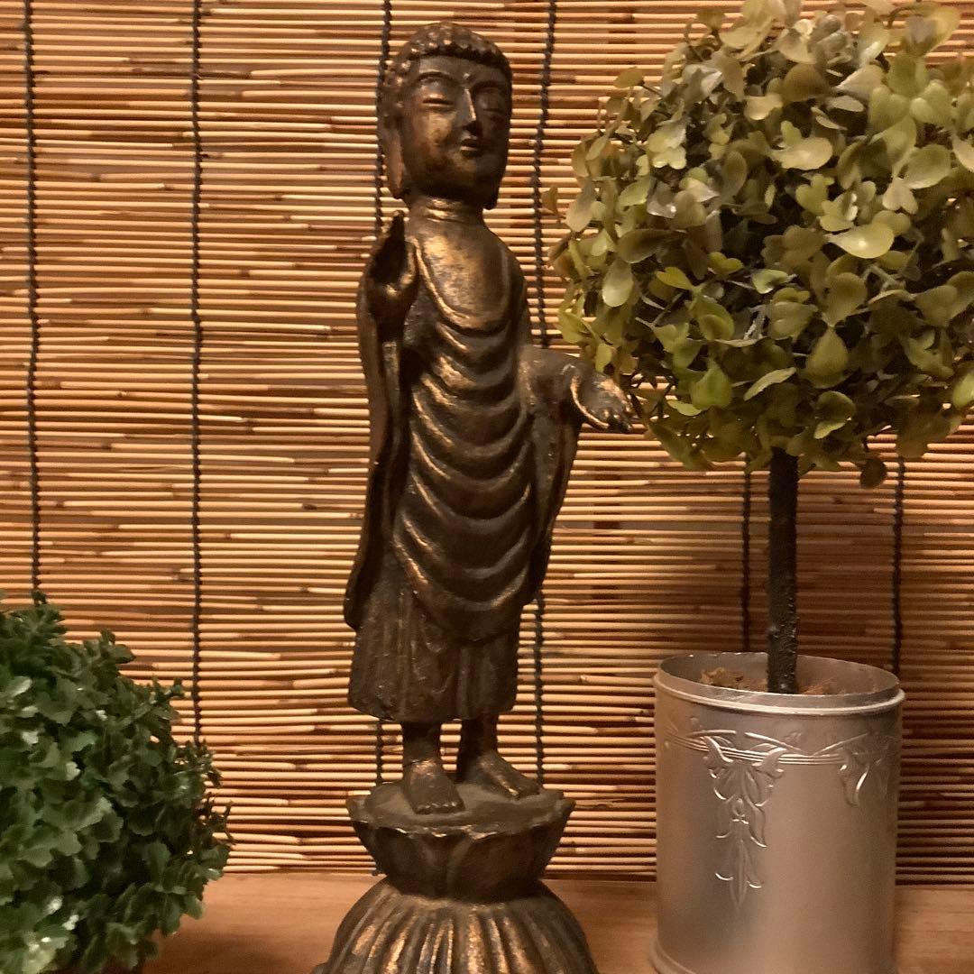 MacBook様keep 中国・古玩「本師本仏・阿弥陀如来」古代天然樹脂・古色