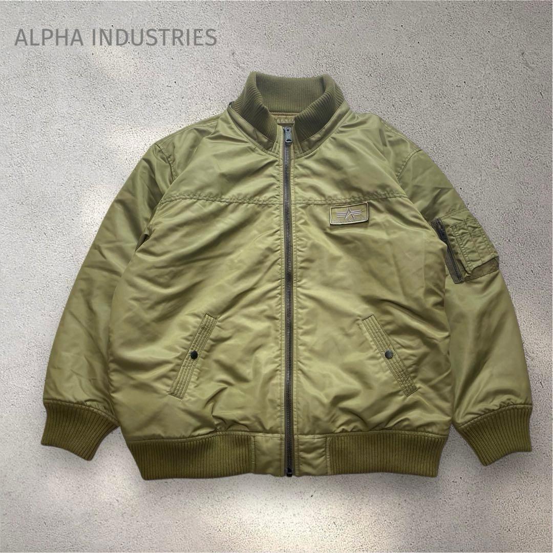 美品✨ALPHA INDUSTRIES MA-1 大きいサイズ5L カーキ