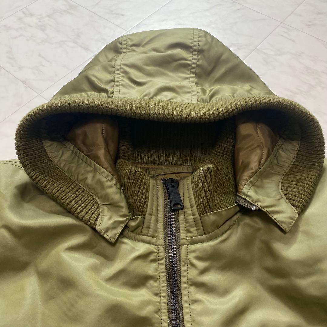 美品✨ALPHA INDUSTRIES MA-1 大きいサイズ5L カーキ