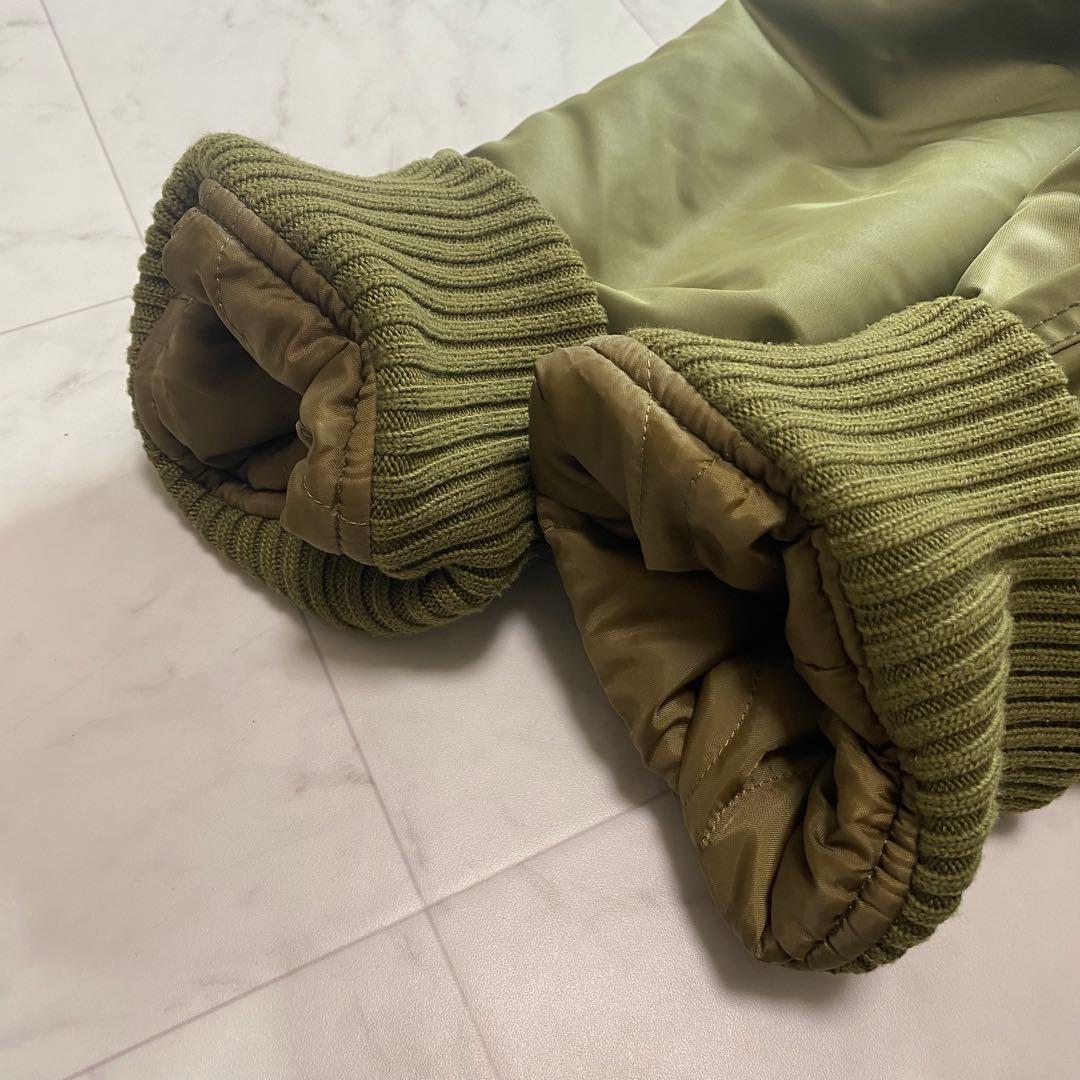 美品✨ALPHA INDUSTRIES MA-1 大きいサイズ5L カーキ