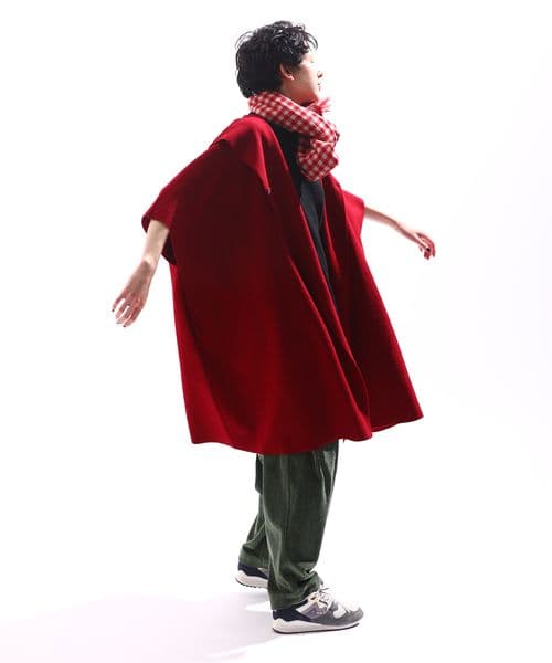 【美品】JOURNAL STANDARD LUXE ウールリング フードベスト